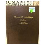 SUSAN B ANTHONY DOLLARS COLLECTION WITH BINDER SUSAN B ANTHONY DOLLARS COLLECTION WITH BINDER