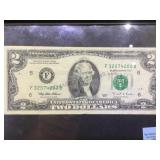 1995 TWO DOLLAR BILL 1995 TWO DOLLAR BILL