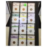 TRAY LOT OF COINAGE TRAY LOT OF COINAGE