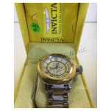 INVICTA 'SMARTER BY THE SECOND' WATCH & CASE INVICTA 'SMARTER BY THE SECOND' WATCH & CASE