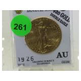1926 $20 GOLD DOUBLE EAGLE 1926 $20 GOLD DOUBLE EAGLE