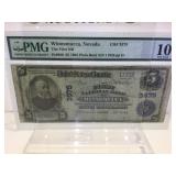 FIRST NATIONAL BANK OF WINNEMUCCA $5 BILL FIRST NATIONAL BANK OF WINNEMUCCA $5 BILL
