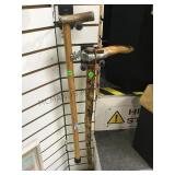 SPUR WALKING CANE & BONE HANDLED TURQUOISE SPUR WALKING CANE & BONE HANDLED TURQUOISE