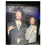 FRAMED AUTOGRAPHED PICTURE OF SNOOP DOGG FRAMED AUTOGRAPHED PICTURE OF SNOOP DOGG