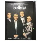 GOODFELLAS POSTER FRAMED 2'X3' GOODFELLAS POSTER FRAMED 2'X3'