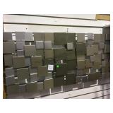 MODERN METAL WALL ART 46X20 MODERN METAL WALL ART 46X20