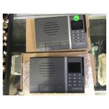 PAIR OF SAMCOM 10-CHANNEL WIRELESS INTERCOMS PAIR OF SAMCOM 10-CHANNEL WIRELESS INTERCOMS