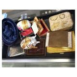 TRAY OF CIGARETTE HOLDERS, TRINKET BOXES TRAY OF CIGARETTE HOLDERS, TRINKET BOXES