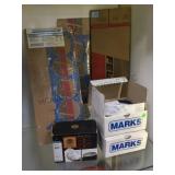 3 HEAD GASKETS, 2 BOXES OF MARKS LOCKS & A FUEL 3 HEAD GASKETS, 2 BOXES OF MARKS LOCKS & A FUEL