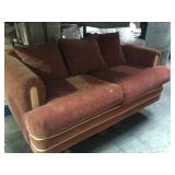 RED PILLOW BACK COUCH RED PILLOW BACK COUCH
