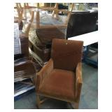 BROWN VELVET ARMCHAIR FROM 5 STAR HOTEL 4XMONEY BROWN VELVET ARMCHAIR FROM 5 STAR HOTEL 4XMONEY