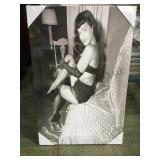 2'D SHELF, 6 BETTIE PAGE POSTER BOARDS 2'D SHELF, 6 BETTIE PAGE POSTER BOARDS