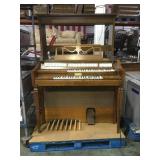 ALLEN CAROUSEL ORGAN WITH BENCH ALLEN CAROUSEL ORGAN WITH BENCH