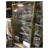 2 LARGE PLEXI GLASS ADVERTISING FRAMES 2 LARGE PLEXI GLASS ADVERTISING FRAMES