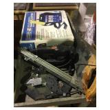 CART TOP OF SAWS, TOOLS, ETC, CART TOP OF SAWS, TOOLS, ETC,