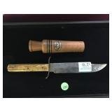 ANTIQUE EDGE BRAND SOLINGEN GERMAN BOWIE KNIFE & ANTIQUE EDGE BRAND SOLINGEN GERMAN BOWIE KNIFE &