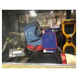 SHELF LOT OF 7X7 TENT, PURSES, BACKPACKS SHELF LOT OF 7X7 TENT, PURSES, BACKPACKS