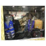 COLEMAN LANTERN, BACKPACK, FLIPPERS & MORE COLEMAN LANTERN, BACKPACK, FLIPPERS & MORE