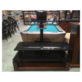 3 TIERED GLASS ENTERTAINMENT SHELF 3 TIERED GLASS ENTERTAINMENT SHELF