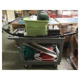 CART OF CAMPING EQUIPMENT, CART NOT INCLUDED CART OF CAMPING EQUIPMENT, CART NOT INCLUDED