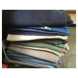 CART OF PACKING BLANKETS, APPROX 20 PLUS CART OF PACKING BLANKETS, APPROX 20 PLUS