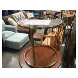 ROUND BRASS TABLE, NO TOP ROUND BRASS TABLE, NO TOP