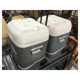 CART TOP, 2 IGLOO COOLERS CART TOP, 2 IGLOO COOLERS