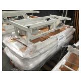 CREAM COLORED MASSAGE TABLE, 2XMONEY CREAM COLORED MASSAGE TABLE, 2XMONEY