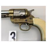 METAL PROP REVOLVER BRASS MADE IN SPAIN DENIX