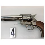 METAL PROP REVOLVER STAINLESS LONG BARREL METAL PROP REVOLVER STAINLESS LONG BARREL