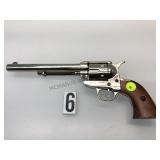 METAL PROP REVOLVER STAINLESS LONG BARREL METAL PROP REVOLVER STAINLESS LONG BARREL