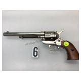 METAL PROP REVOLVER STAINLESS LONG BARREL