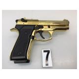 METAL PROP VOLTRAN FIRAT COMPACT GOLD PISTOL