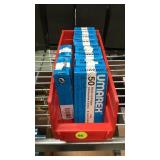 RED BIN LOT OF 9MM BLANK ROUNDS RED BIN LOT OF 9MM BLANK ROUNDS