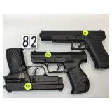 3 BB GUN PISTOLS HFC / W & P & MORE