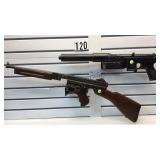 PAIR OF PROP GUNS 1 WOODEN THOMPSON SMG PAIR OF PROP GUNS 1 WOODEN THOMPSON SMG