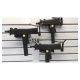 3 RUBBER PROP UZI'S 3 RUBBER PROP UZI'S