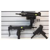 3 PLASTIC PROP UZI'S 3 PLASTIC PROP UZI'S