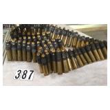 LARGE BULLET BANDOLIER WITH .50 CAL BLANKS LARGE BULLET BANDOLIER WITH .50 CAL BLANKS