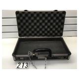 GUN CASE WITH HANDCUFF CHAIN GUN CASE WITH HANDCUFF CHAIN