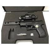 WALTHER NIGHT HAWK C02 AIR PISTOL WITH SILENCER WALTHER NIGHT HAWK C02 AIR PISTOL WITH SILENCER