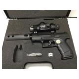 WALTHER NIGHT HAWK C02 AIR PISTOL WITH SILENCER