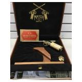 MATCH-O-MATIC GOLD BUTANE GAS TORCH IN CASE MATCH-O-MATIC GOLD BUTANE GAS TORCH IN CASE