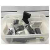 BOX LOT OF VARIOUS PISTOL GRIPS BOX LOT OF VARIOUS PISTOL GRIPS