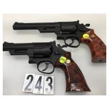 PAIR OF PLASTIC PROP REVOLVER