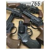 LOT OF RUBBER PROP REVOLVERS LOT OF RUBBER PROP REVOLVERS