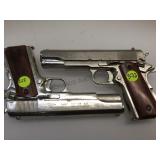 PAIR OF METAL 1911 PROP PISTOLS