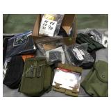 LOT OF ASSORTED GUN HOLSTERS AND POUCHES LOT OF ASSORTED GUN HOLSTERS AND POUCHES