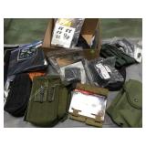 LOT OF ASSORTED GUN HOLSTERS AND POUCHES