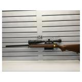 PAIR OF WOOD AND METAL AIRSOFT RIFLES - ONE WITH PAIR OF WOOD AND METAL AIRSOFT RIFLES - ONE WITH